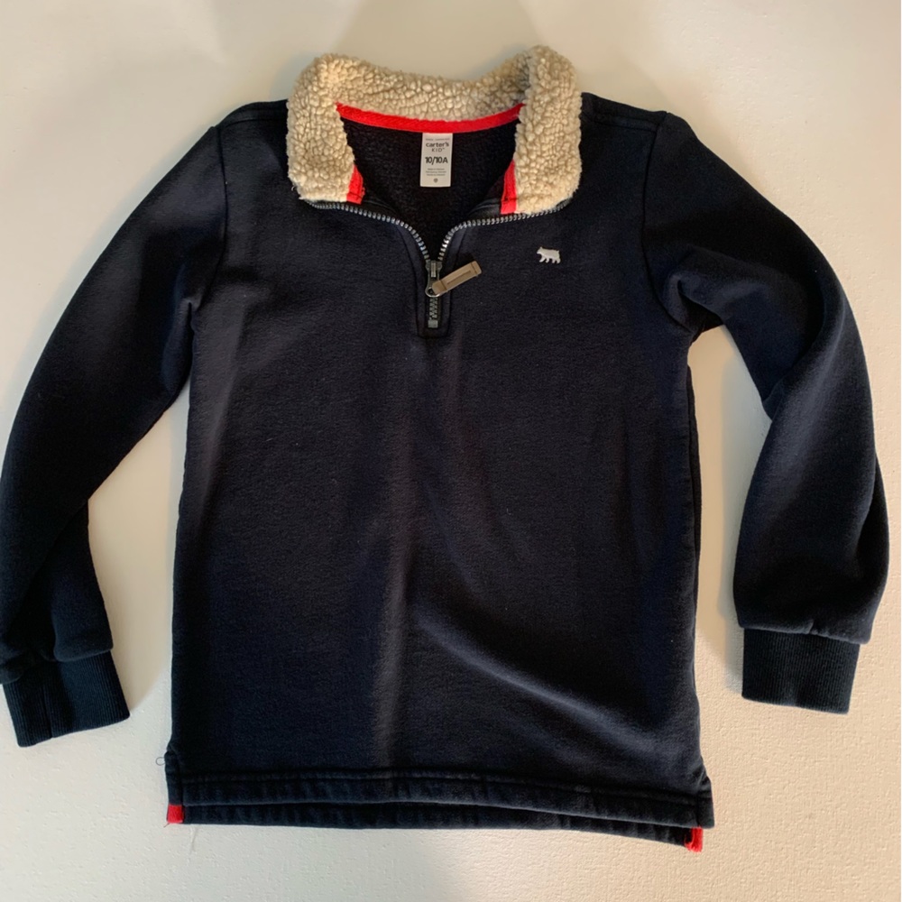 Boys Fleece Pullover - Size 10